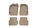 WeatherTech 05-11 Audi A6/S6 Front and Rear Floorliners - Tan