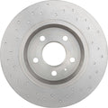 Brembo 09-16 Audi A4/A4 Quattro/10-14 A5/09-16 Q5 Rear Premium Xtra Cross Drilled UV Coated Rotor