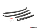 WeatherTech 2012+ Audi A6 / S6 Front and Rear Side Window Deflectors - Dark Smoke