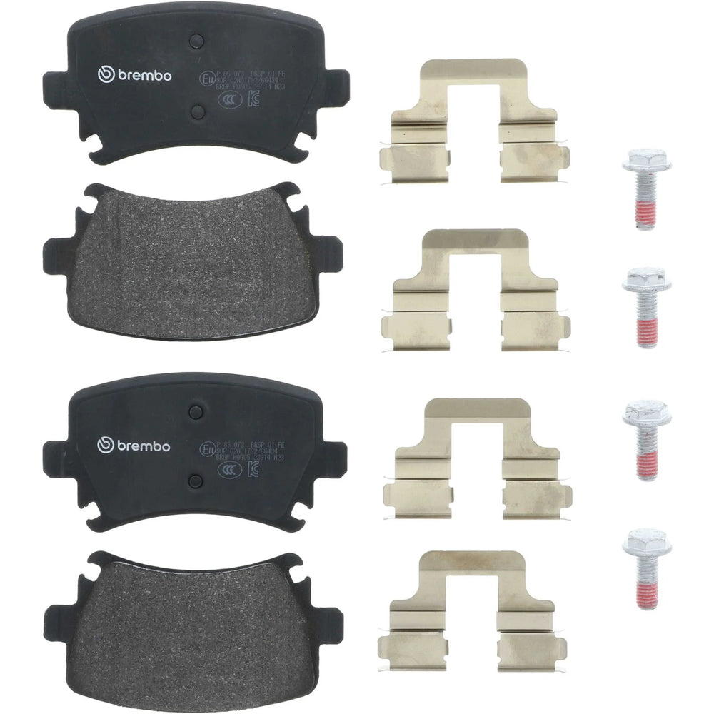 Brembo 06-09 Audi A3 Premium Low-Met OE Equivalent Pad - Rear