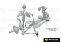 Whiteline Audi A4/A6/A8/S4/S6 (B5/B6/C5/C6/D2) Front Caster Correction Radius Arm to Chassis Bushing