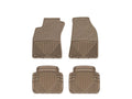 WeatherTech 95-11 Audi A6/S6 Front and Rear Rubber Mats - Tan