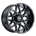 Ultra Wheel black auto part