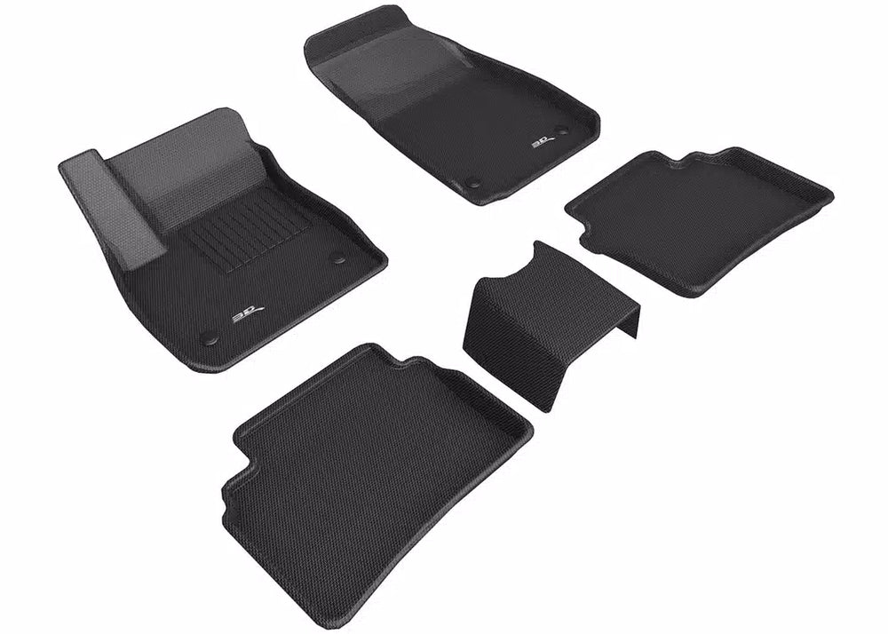 3D MAXpider 2018-2020 Buick Regal Kagu 1st & 2nd Row Floormats - Black