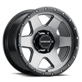 Aluminum Wheels 17x9 Boost 946G Satin Gunmetal Gray 6 Spoke 0 Offset 8 on 165.1 Bolt Pattern 130.81 Bore Raceline