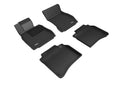 3D MAXpider 2014-2019 Mercedes-Benz S-Class W222 Kagu 1st & 2nd Row Floormats - Black