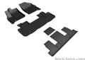 3D MAXpider 2018-2020 Chevrolet Traverse Kagu 1st & 2nd & 3rd Row Floormats - Tan