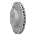 DFC 14-20 Cadillac Cts Front Right Drilled & Slotted Geoperformance Rotor
