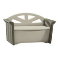 PATIO STORAGE BENCH SANDSTONE