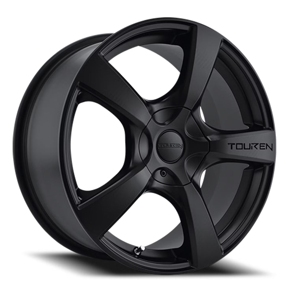 ~(34 lbs. 20X20X9)~ TR9 (3190) BLACK/MACHINED FACE/MACHINED LIP 18X8 5-108/5-114.3 40MM 72.62MM