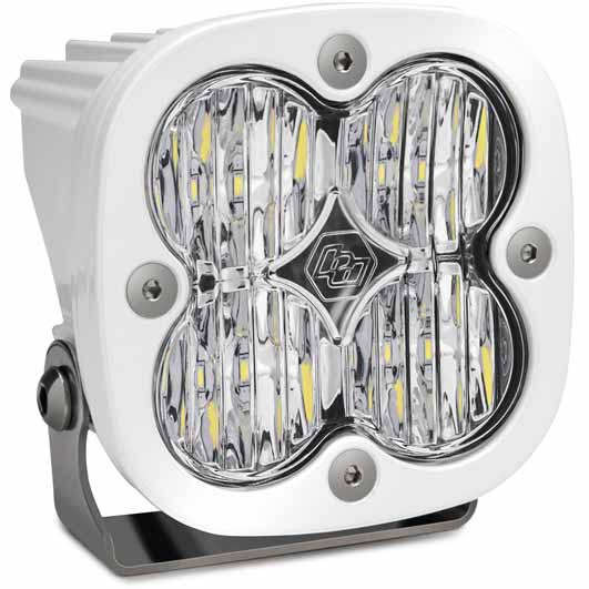 LED Light Pod White Clear Lens Wide Cornering Pattern Squadron Pro Baja Designs