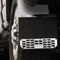 17C F250/F350/F450 SD FRONT OR REAR 2 PC MUD SKINS SOLID BRUSHED STAINLESS STEEL