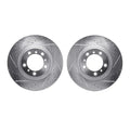 R1 Concepts Brake Rotor- D/S - Silver Fits Jaguar Vanden