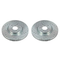 Power Stop 18-20 Ford Transit Connect Front Evolution Drilled & Slotted Rotors - Pair