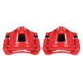 Power Stop 02-07 Jeep Liberty Front Red Calipers w/Brackets - Pair