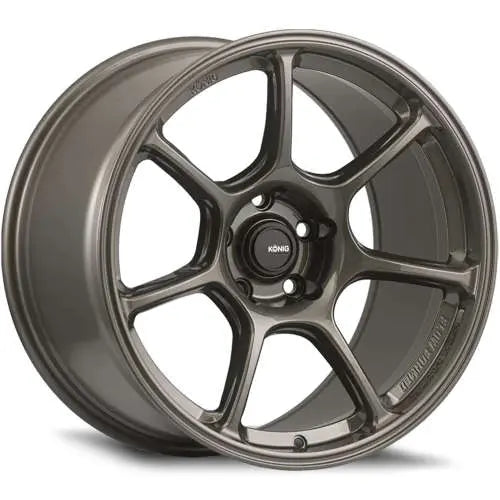 Konig Ultragram 15x7 4x100 ET30 Carbon Bronze Metallic Knurled Bead