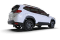 Rally Armor 22-24 Subaru Forester & Wilderness Black UR Mud Flap w/Wild Orange Logo