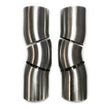 Stainless Bros 3in Diameter SS304 X-Pipe (Ready To Weld)