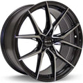 SLICK 17X7.5 5X114.3 ET42 CB73.1 BLACK MACHINED