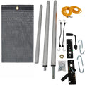 TARP ROLLER KIT,DUMP,5'X12' BLK MSH
