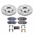 Power Stop 03-04 Infiniti M45 Front Track Day Brake Kit