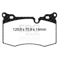EBC Brakes Bluestuff Street and Track Day Brake Pads