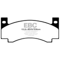 EBC 71-72 Amc Ambassador 4.2 Yellowstuff Front Brake Pads
