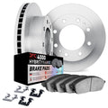 DFC 73-93 Dodge D300 Front Rotors w/4000 HybriDynamic Brake Pads w/Hardware