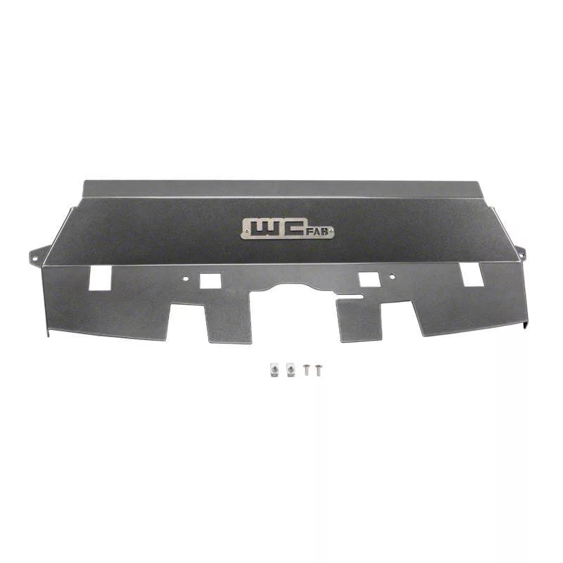 Radiator Cover Fabricated Aluminum 10-12 Cummins Illusion Blueberry