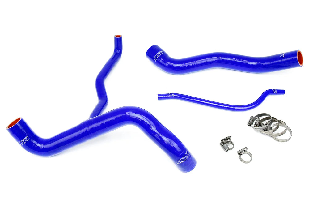 HPS Performance Black Reinforced Silicone Radiator Hose Kit Coolant for Chevy 10-11 Camaro SS 6.2L V8
