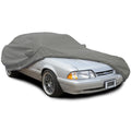Covercraft 87-93 Ford Mustang Gt Custom 3-Layer Moderate Climate Car Cover - Gray