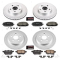 Power Stop 11-17 Lexus CT200h Front & Rear Z17 Evolution Geomet Coated Brake Kit