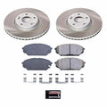 Power Stop 07-12 Hyundai Veracruz Front Semi-Coated Rotor Kit