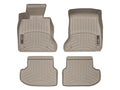 WeatherTech 14+ BMW 5-Series (F10/F11) Front and Rear Floorliners - Tan