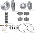 DFC 20-25 BMW X6 Left Front Drilled Brake Rotor