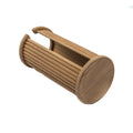 TEAK TOILET PAPER HOLDER