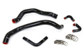 HPS Performance Black Reinforced Silicone Radiator and Heater Hose Kit Coolant for Ford 01-04 Mustang 3.8L 3.9L V6