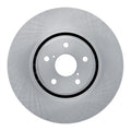 R1 Concepts Brake Rotor Drilled and Slotted Silver Fits Lexus GS350