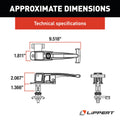COMPRESSION LATCH W/ KEY