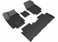 3D Maxpider 22-23 Hyundai Ioniq 5 Kagu Floor Mat- Black R1 R2