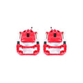 Power Stop 1991 BMW 318i Front Red Calipers w/Brackets - Pair