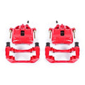 Power Stop 1991 BMW 318i Front Red Calipers w/Brackets - Pair