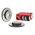 Brembo 04-10 BMW X3 Front Premium Xtra Cross Drilled UV Coated Rotor