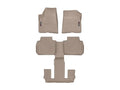 WeatherTech Tan Front and Rear Floorliners Fits -20-23 Acadia Acadia Denali 451080-1-3