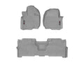 WeatherTech Grey Front and Rear Floorliners Fits -20-24 Ford Lincoln 461295-1-2