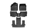 WeatherTech 12+ Toyota Sequoia Front and Rear Floorliners - Black