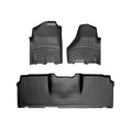 WeatherTech 10-11 Dodge Ram Truck 2500/3500 Front and Rear Floorliners - Black