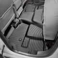 WeatherTech Black Front and Rear Floorliners - Over The Hump For Vinyl Floors Fits -20-19 Chevrolet GMC 449651V-449662V