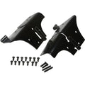 Kentrol 97-06 Jeep Wrangler TJ Windshield Hinge Pair - Polished Silver