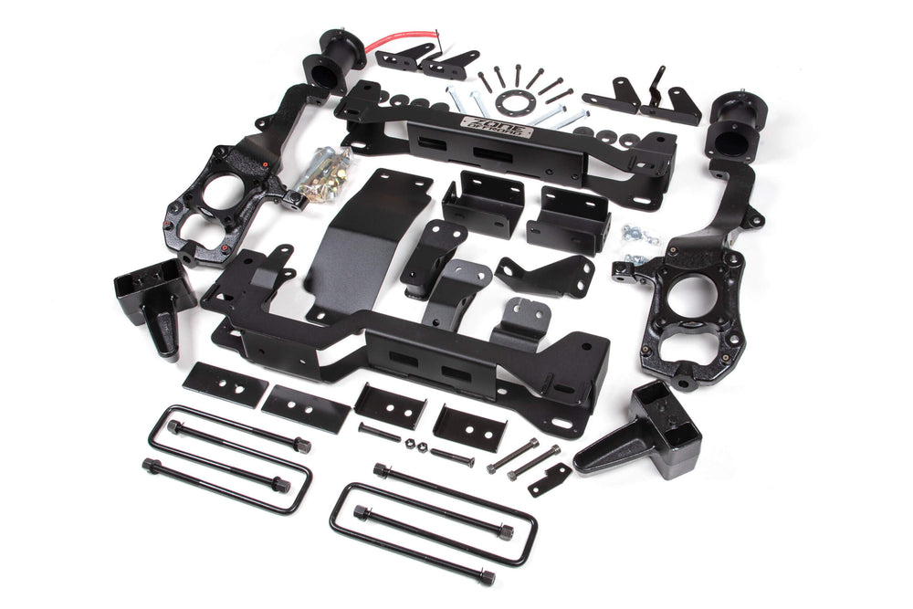 Zone Offroad  2021-2023 Ford F150 4WD 6in Strut Spacer Box Kit - CCD Only
